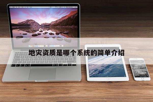 地災資質是哪個系統的簡單介紹